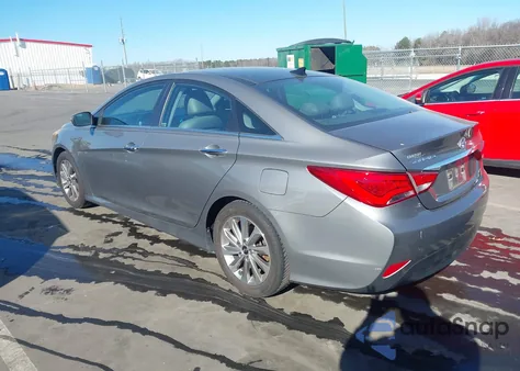 2014 Hyundai Sonata Limited z USA, uszkodzony, nr VIN 5NPEC4AC0EH874775